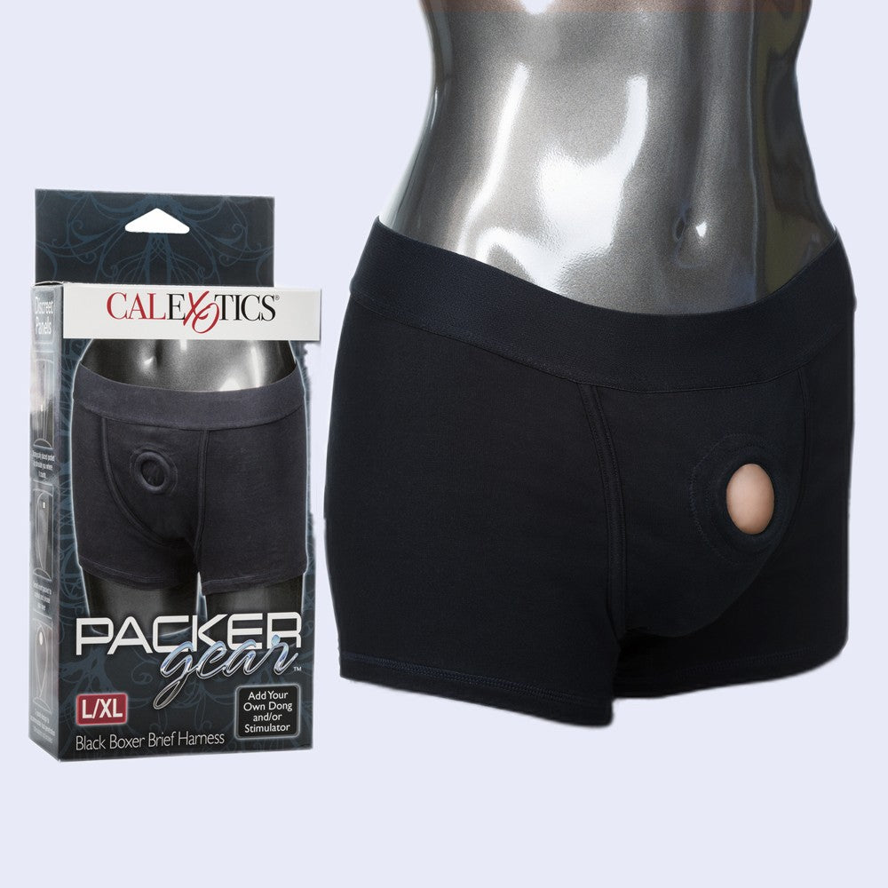 Packer Gear Boxer Brief Harness L/XL