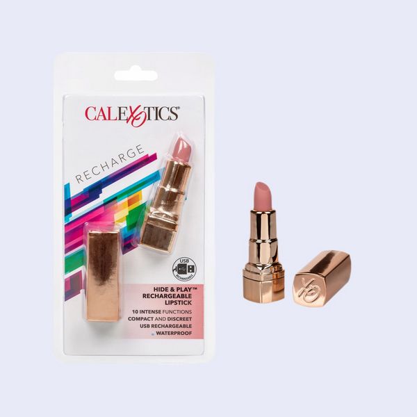 Hide & Play Rechargeable Lipstick Vibrator