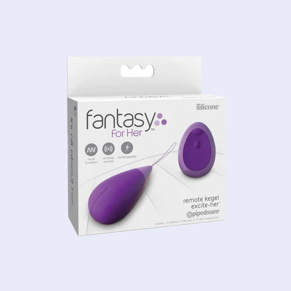 Fantasy For Her Remote Kegel Excite-Her Exerciser