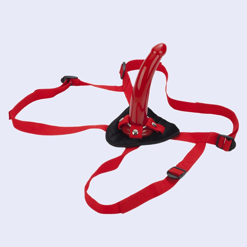 Red Rider Universal Harness with 7 Inch Dong