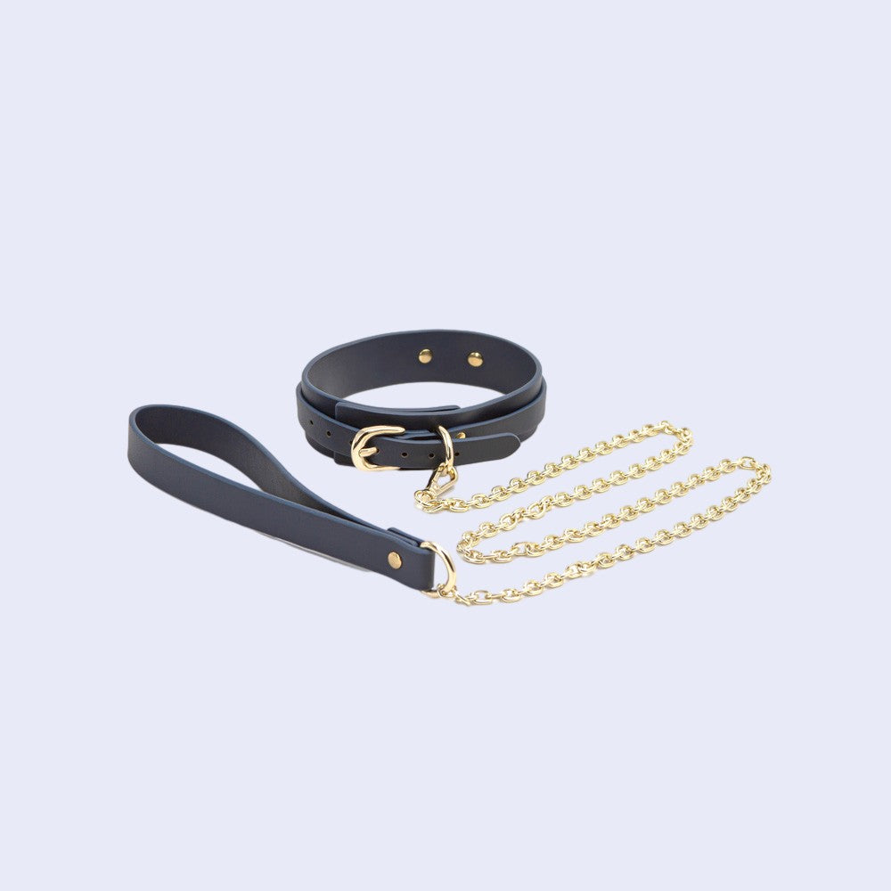NS Novelties Bondage Couture Collar and Leash