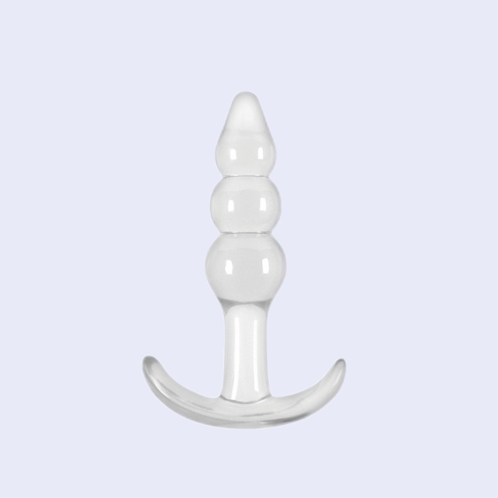 Jelly Rancher T-Plug Ripple Clear