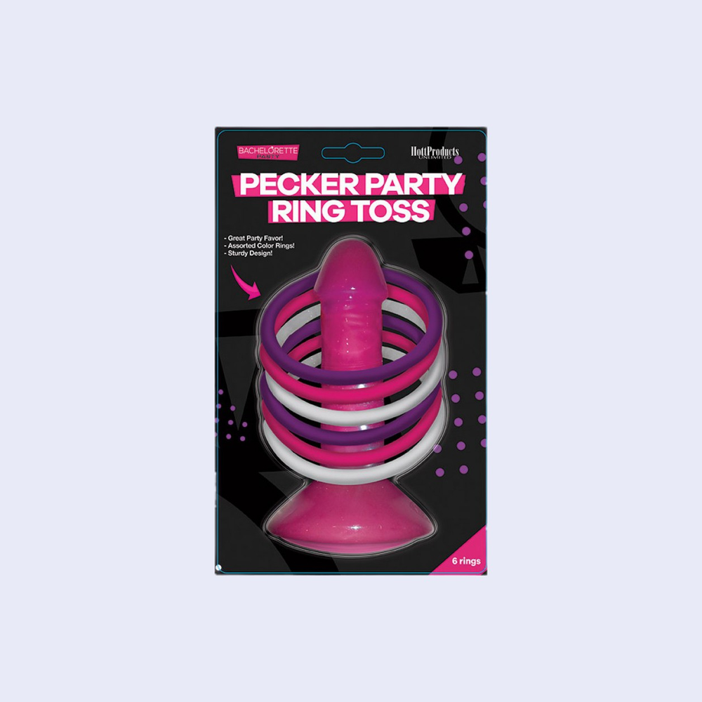 Pink Pecker Ring Toss Game