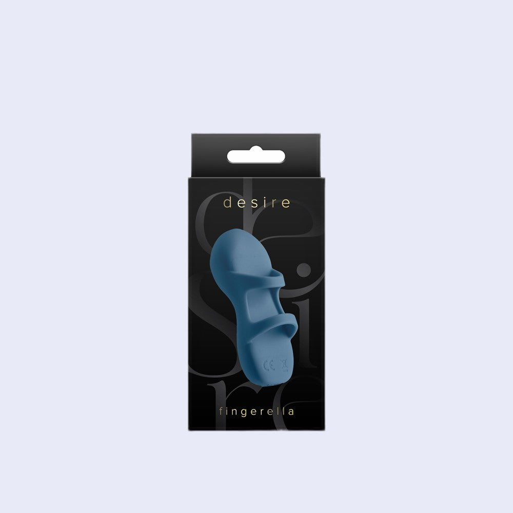 Desire Fingerella Teal Finger Massager
