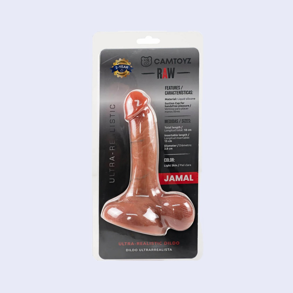 Raw Jamal 6" Ultra Realistic Dildo