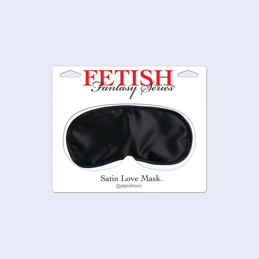 Fetish Fantasy Satin Love Mask Blindfold