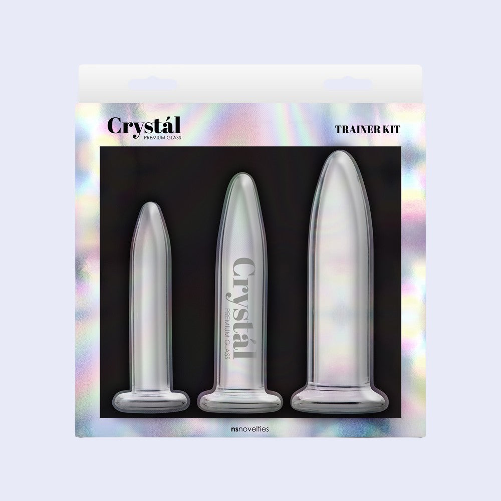 Crystal Trainer Kit 3-Piece Glass Set
