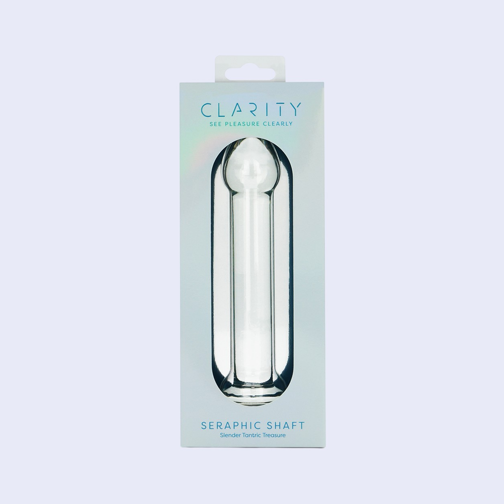 Clarity Seraphic Shaft 6.6 Inch Glass Dildo