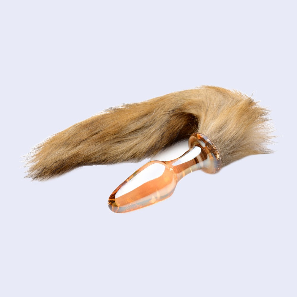 Tailz Fox Tail Glass Anal Plug