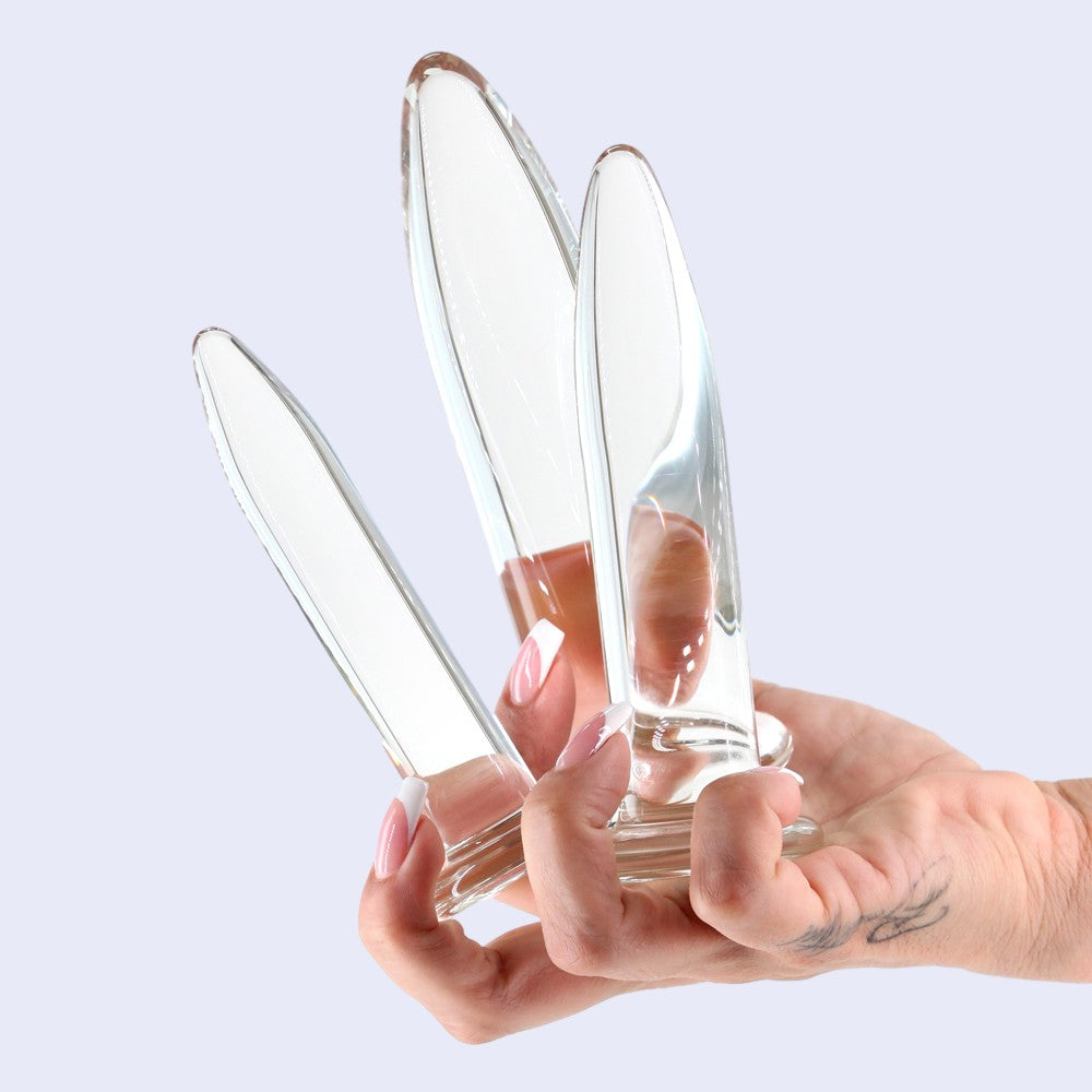 Crystal Trainer Kit 3-Piece Glass Set