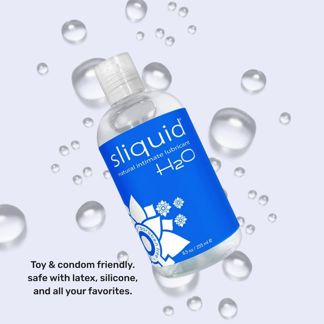 Sliquid H2O 8.5 oz. - Natural Water-Based Lubricant