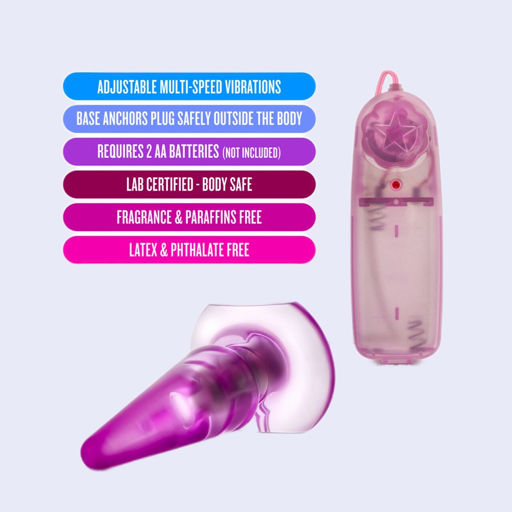 B Yours Basic Anal Vibrator Pink