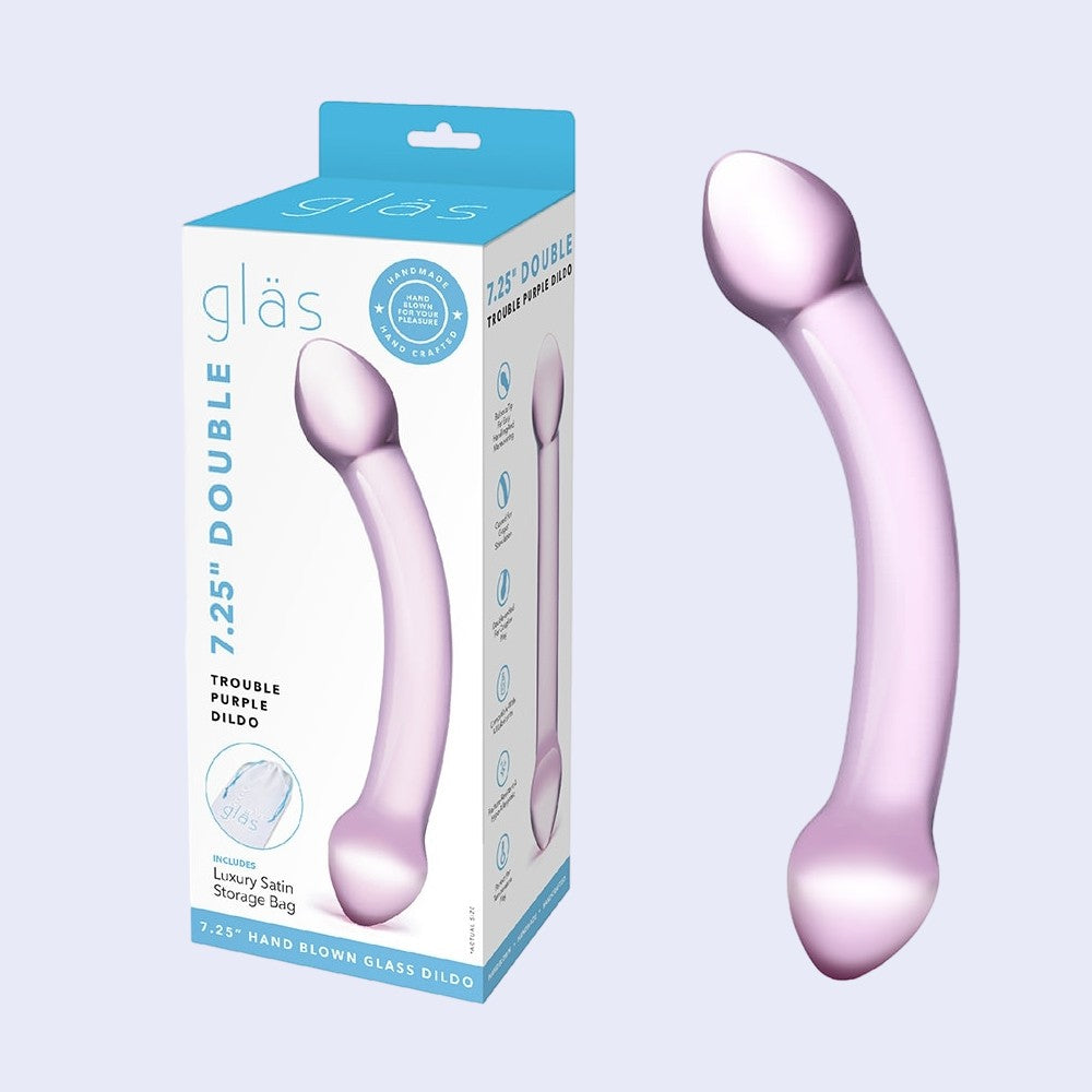 GLAS Double Trouble 7.5 Inch Double-Ended Dildo