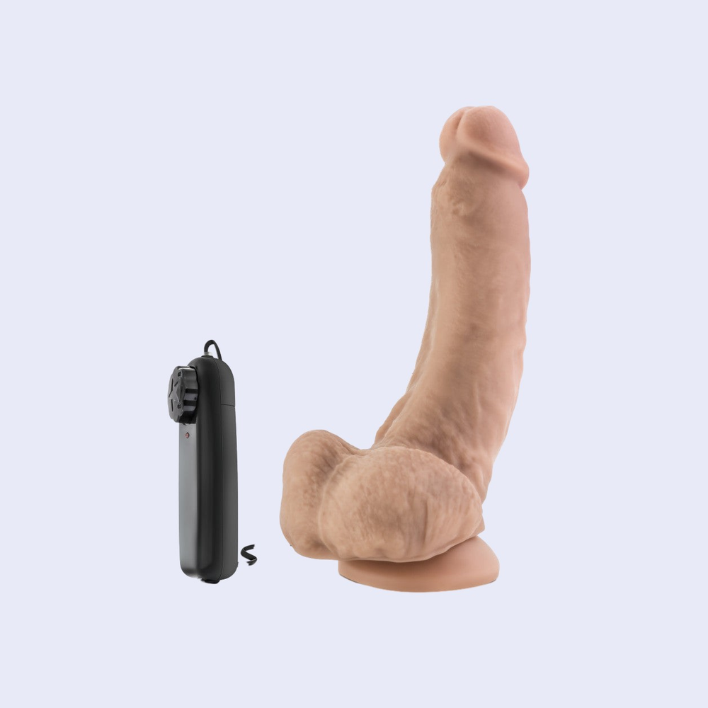 Coverboy Tennis Champ 9 Inch Vibrating Dildo
