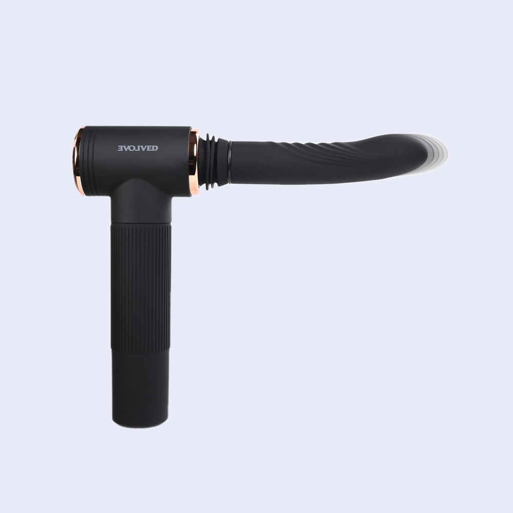 Too Hot To Handle Thrusting Vibrator