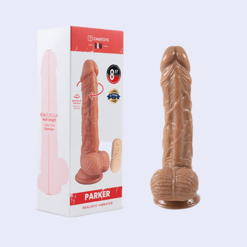 Raw Parker 8" Vibrating Dildo