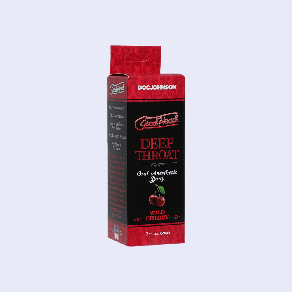 Goodhead Deep Throat Spray Wild Cherry