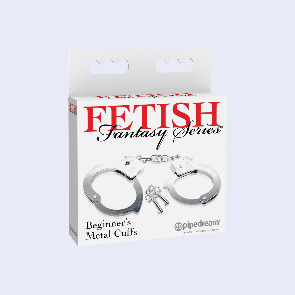 Fetish Fantasy Beginner's Metal Cuffs