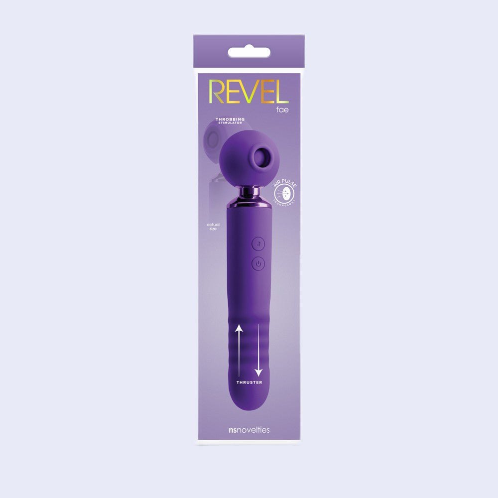 Revel Fae Thrusting and Air Pulse Vibrator