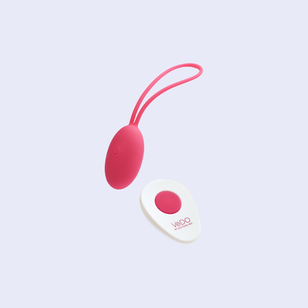 VEDO Peach Rechargeable Egg Vibe
