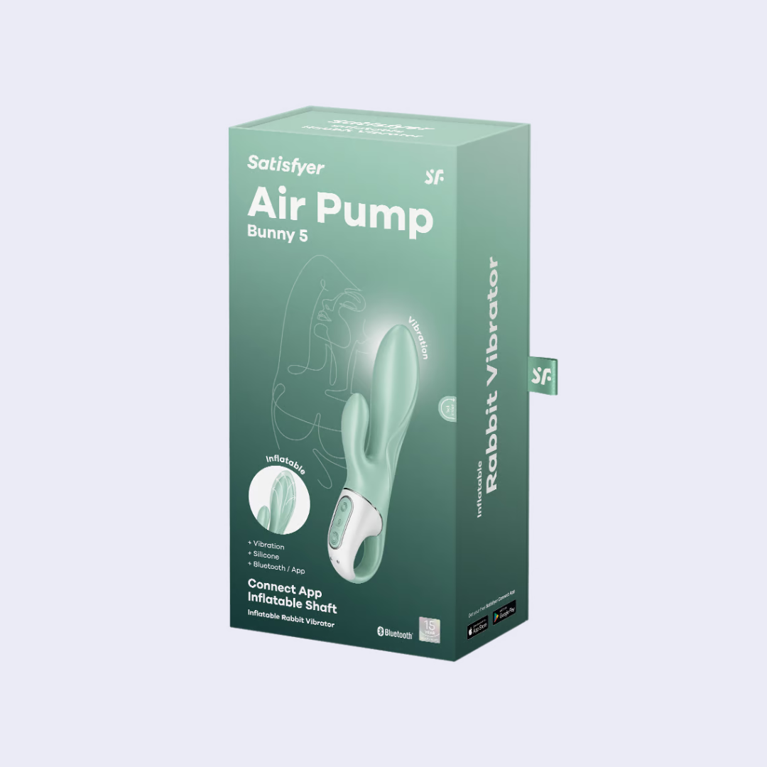 Satisfyer Vibrador Air Pump Bunny 5+