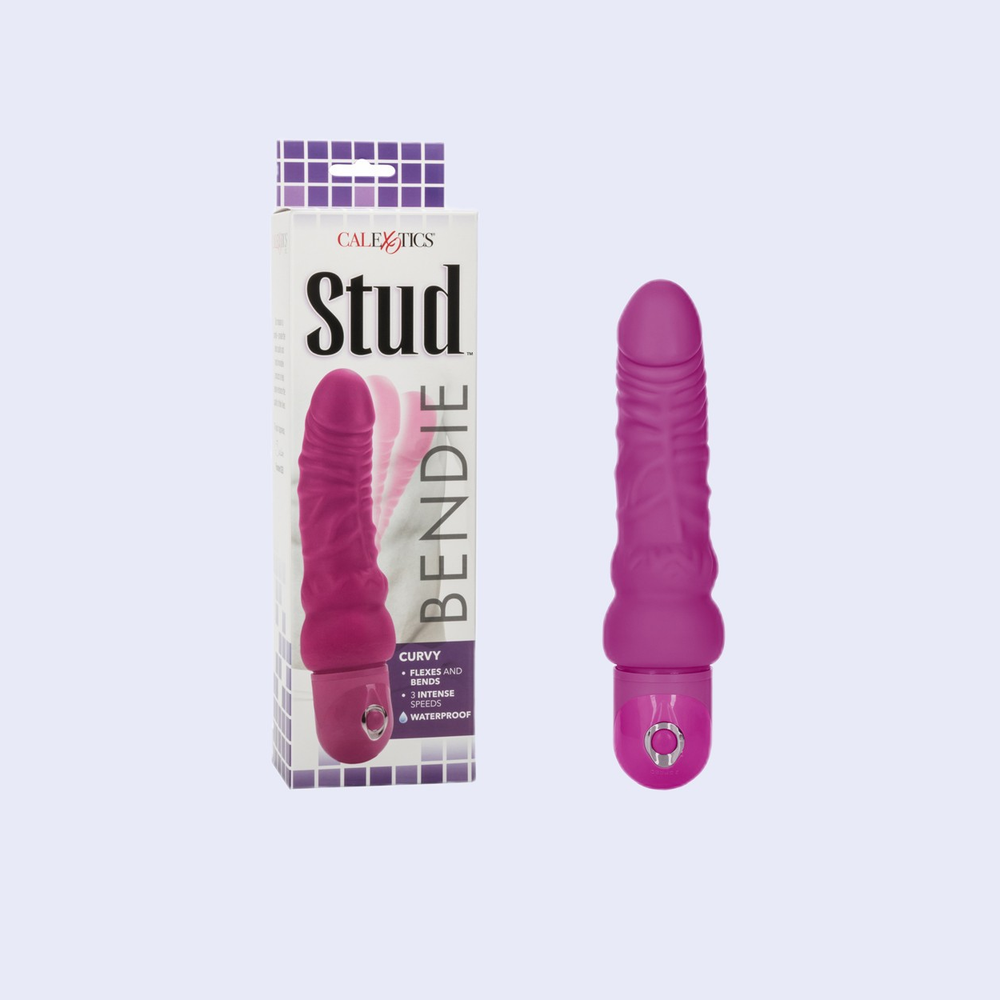 Bendie Stud Curvy Vibrator