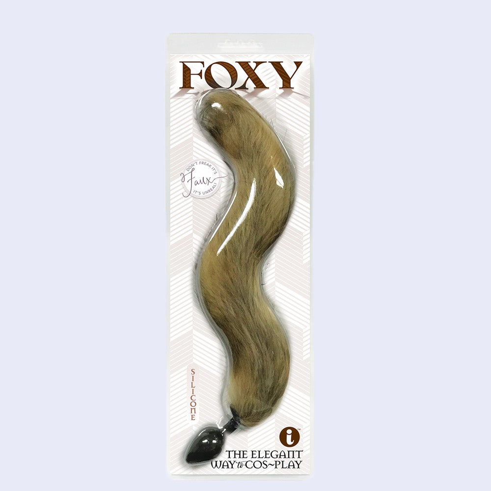 Foxy Silicone Fox Tail Butt Plug