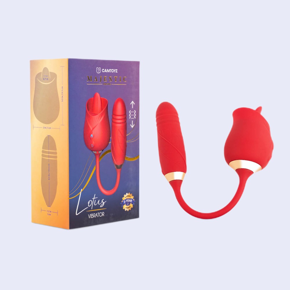 Majestic Lotus Double Vibrator