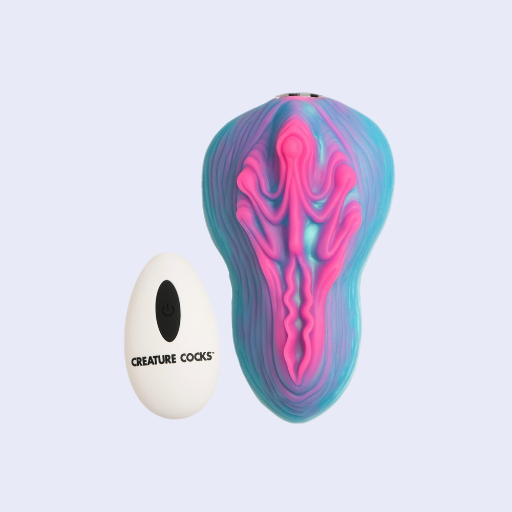 Creature Cocks Vulvaron Vibrating Grinder Remote