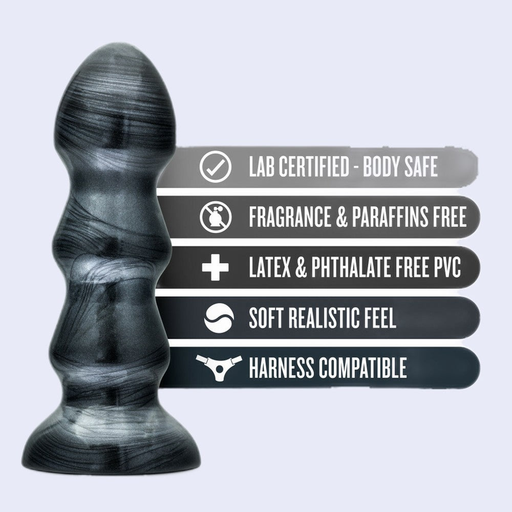 Jet Black Jack 7 Inch Anal Plug