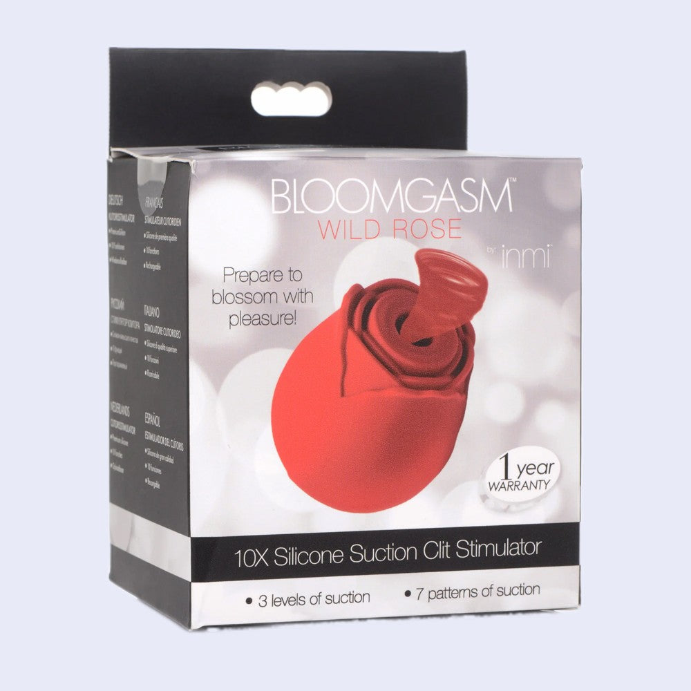 Bloomgasm Silicone Suction Clit Stimulator