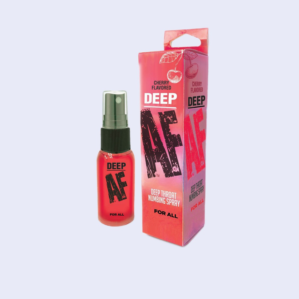 Deep AF Numbing Throat Spray Cherry