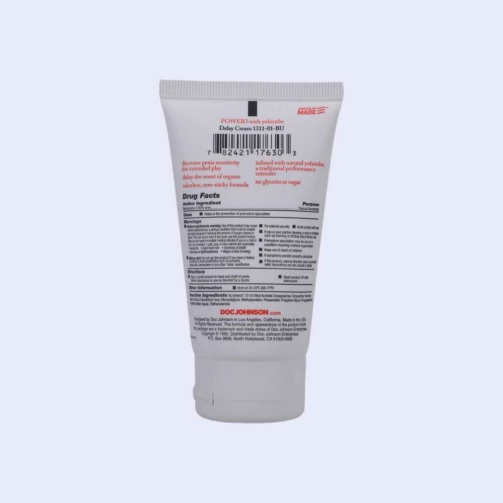 Power+ Delay Cream For Men