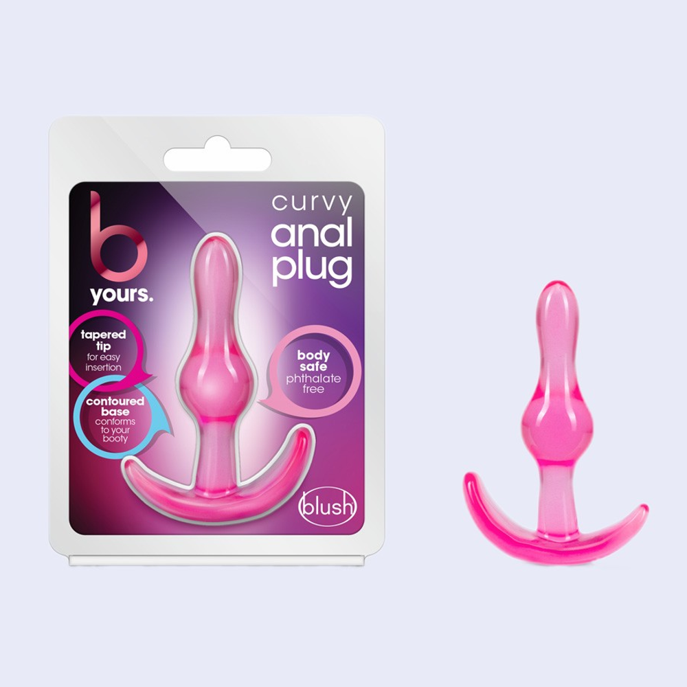 B Yours Curvy Anal Plug