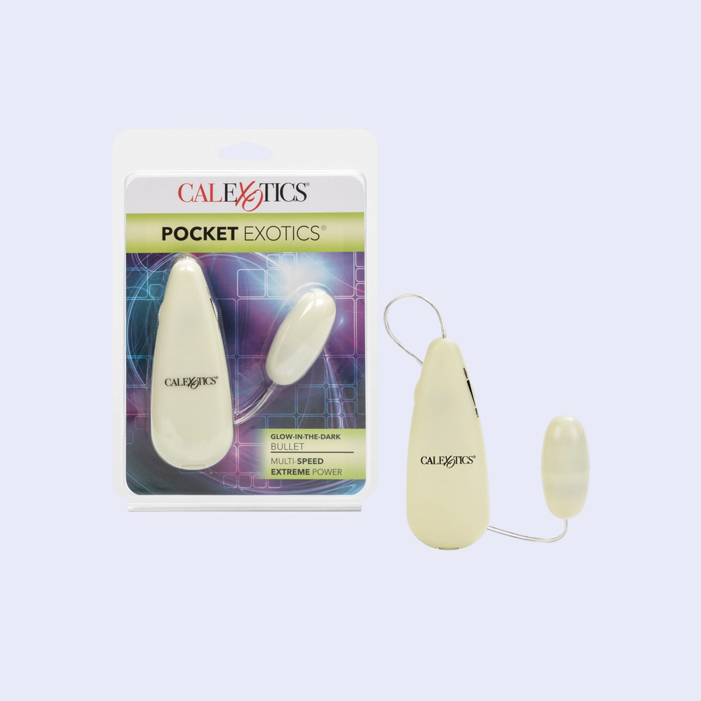 Pocket Exotics Glow-In-The-Dark Bullet