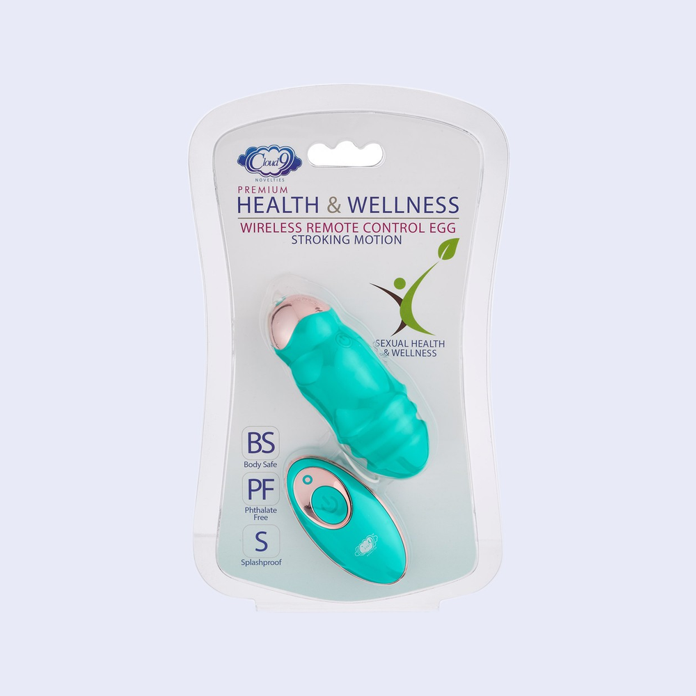 CLOUD 9 Wireless Remote Stroking Egg Vibrator