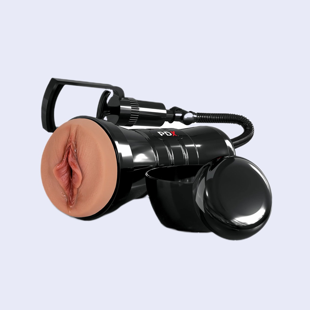 PDX Extreme Wet Pussies Super Sucker XXL Stroker