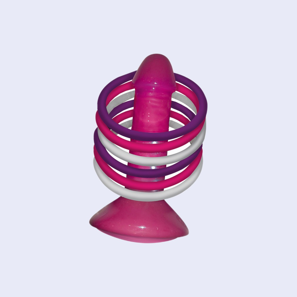 Pink Pecker Ring Toss Game
