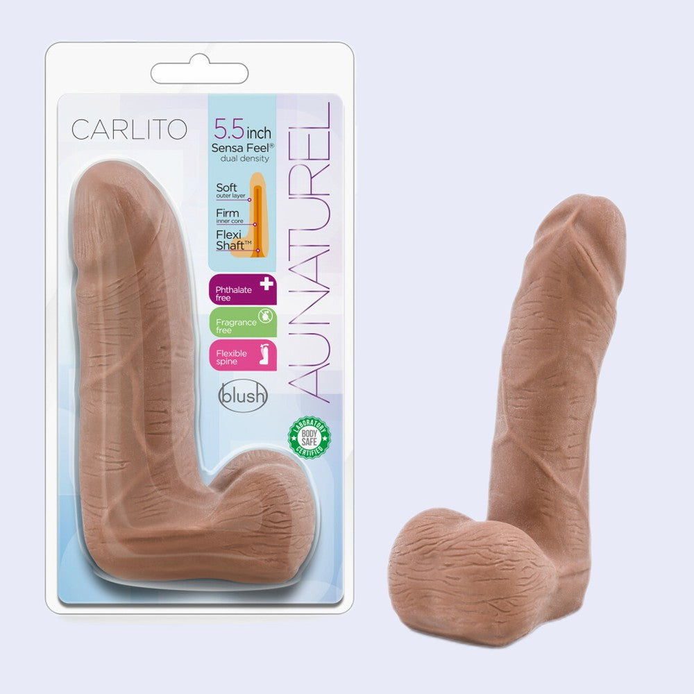 Au Naturel Carlito Latin 5.5 Inch Dildo