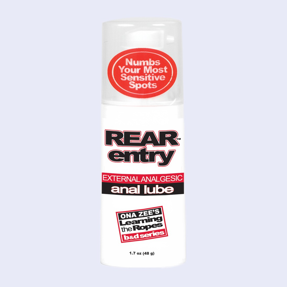 Rear Entry Anal Glide Desensitizing Lube