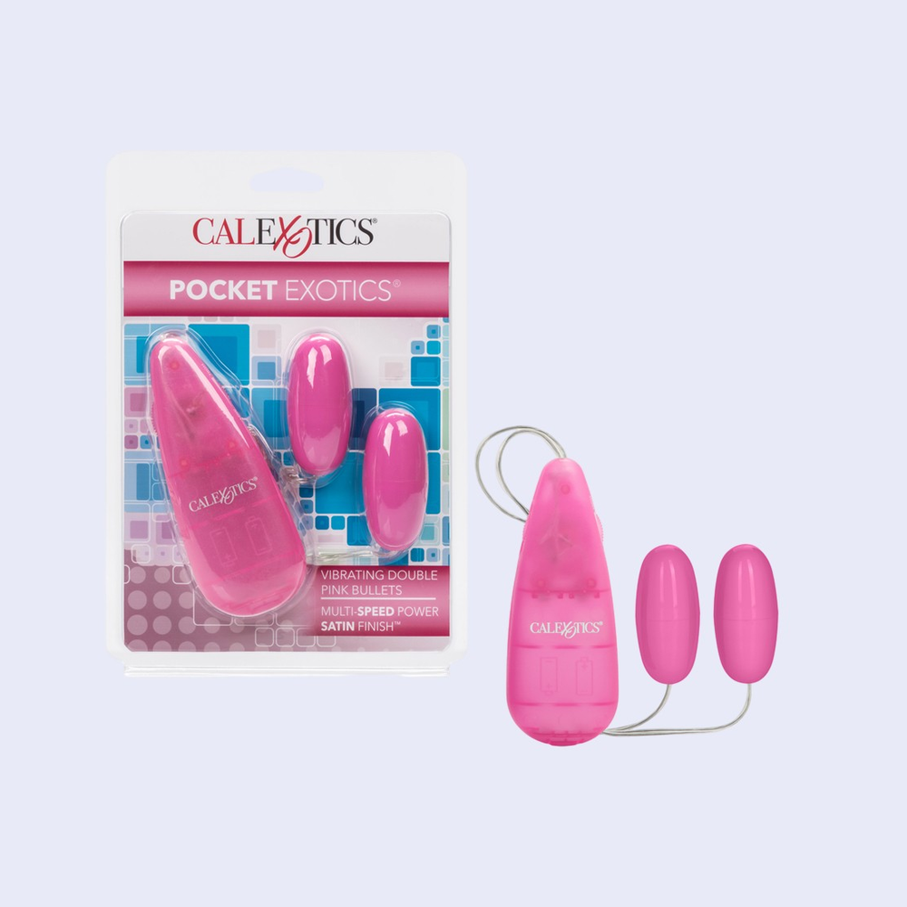 California Exotic Pocket Exotics Double Bullet Vibrator
