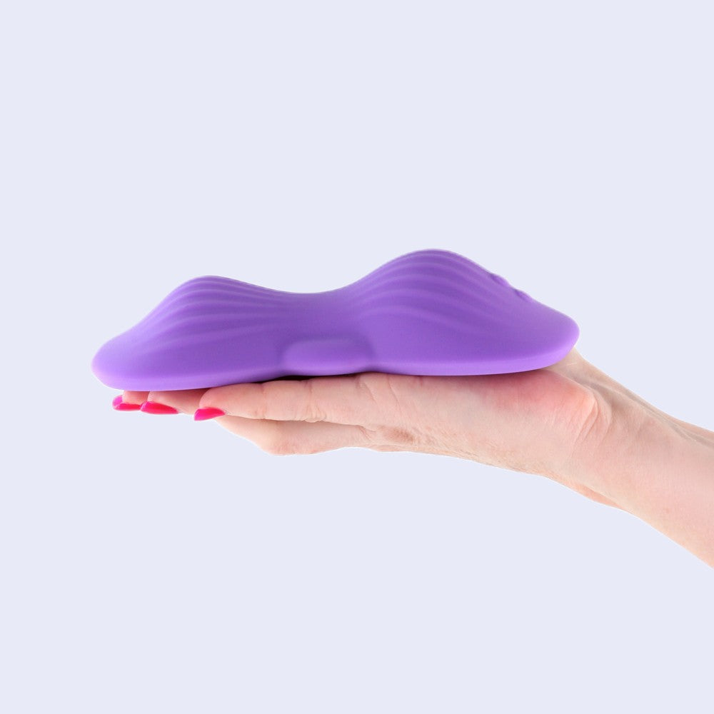 Techno Trap Purple App Controlled Vibrator