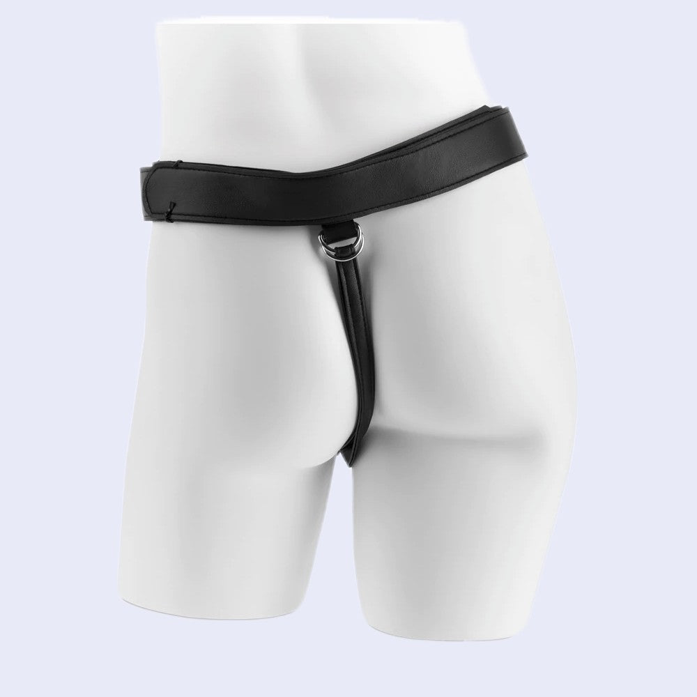 King Cock Strap-on Harness with 8 Inch Cock