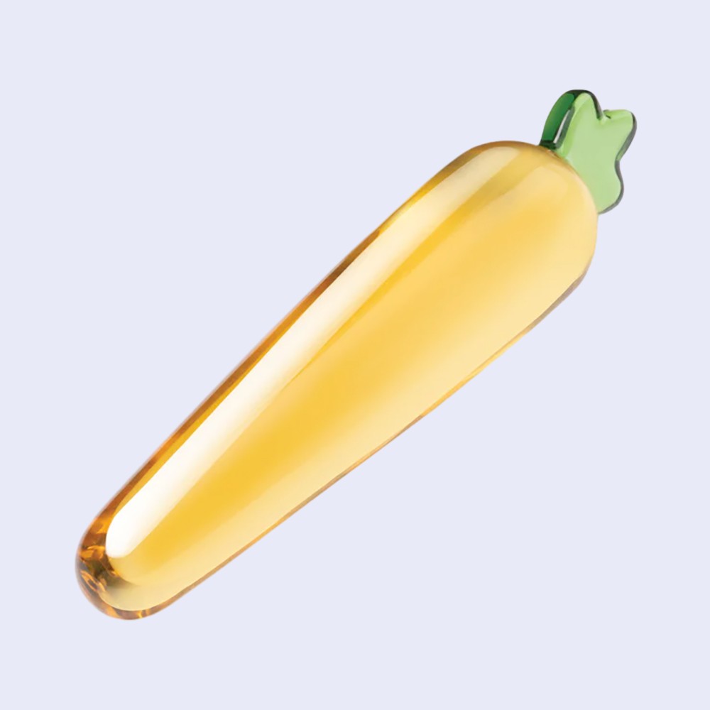 GLAS Bunny's Secret 7.25 Inch Glass Dildo