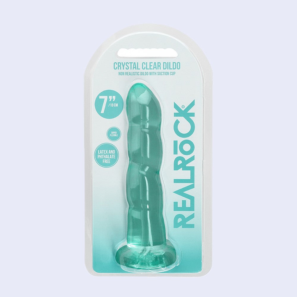 SHOTS TOYS 7" Crystal Clear Dildo