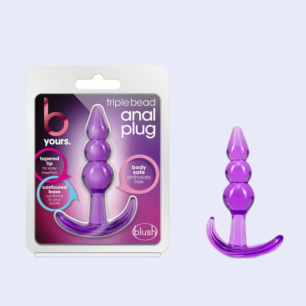 B Yours Triple Bead Anal Plug