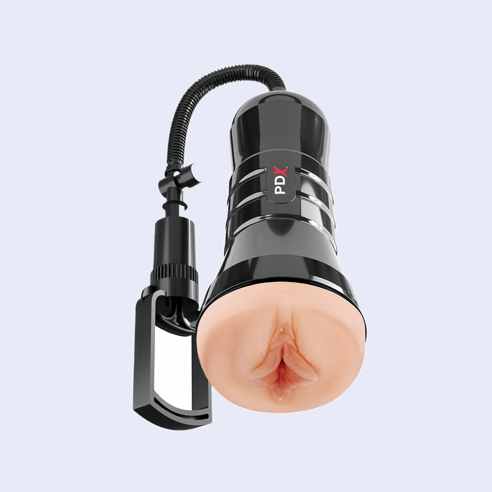 PDX Extreme Wet Pussies Super Sucker XXL Stroker