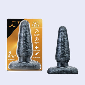 The Plug Black 5 Inch Butt Plug