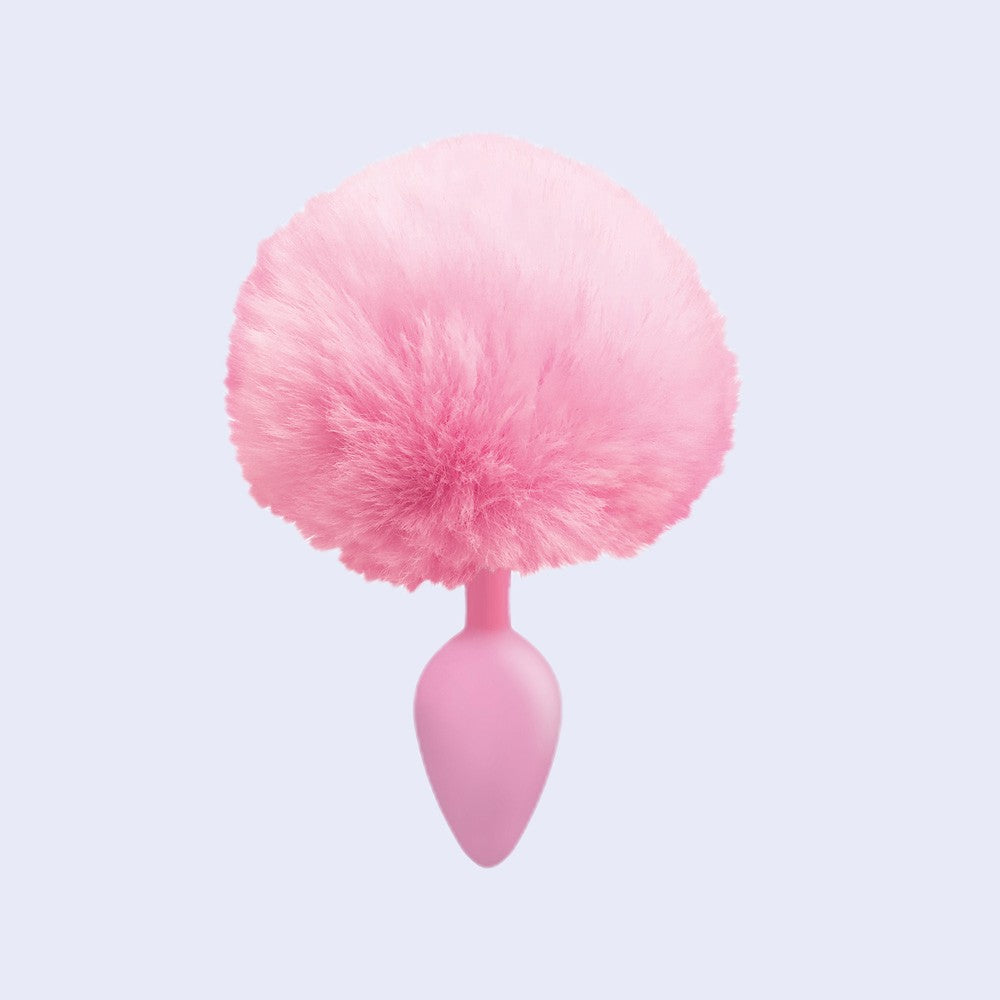 9's Cottontails Silicone Bunny Tail Butt Plug