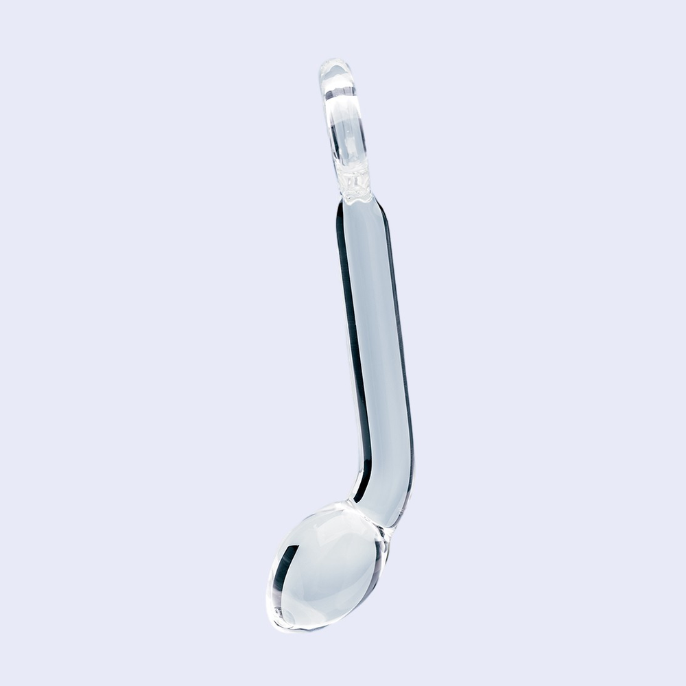 Clarity Glass Hera's Halo 6 Inch Dildo
